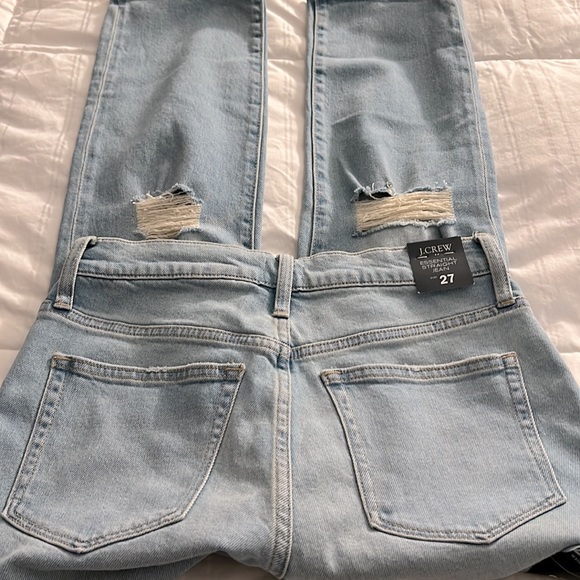 NWT J. Crew The Essential Straight Jean Size 27 - Picture 8 of 8